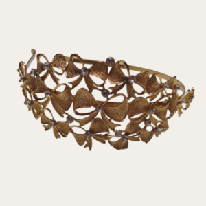 Golden Floral hairband
